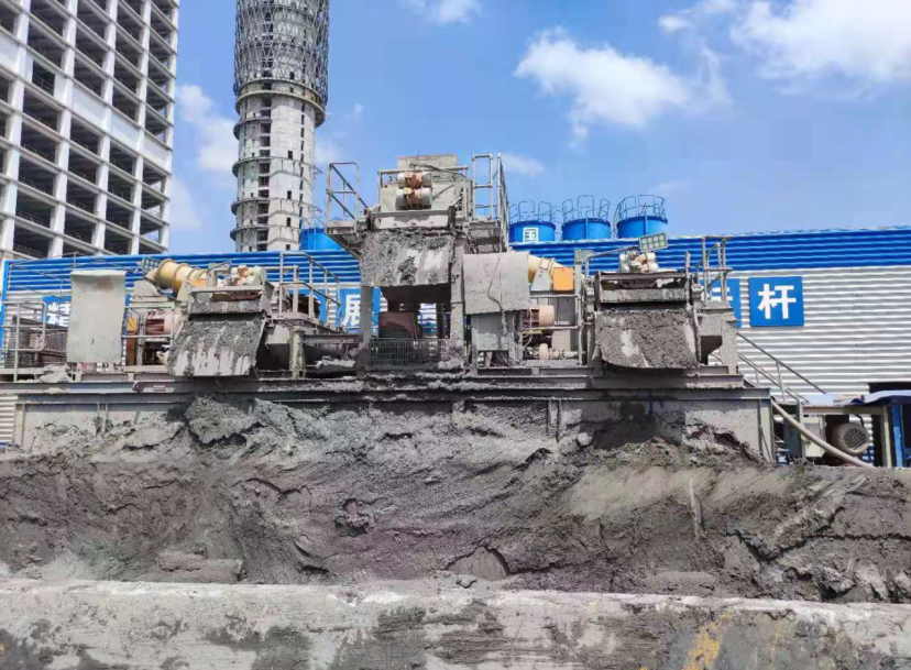 連續墻施工泥漿循環應用